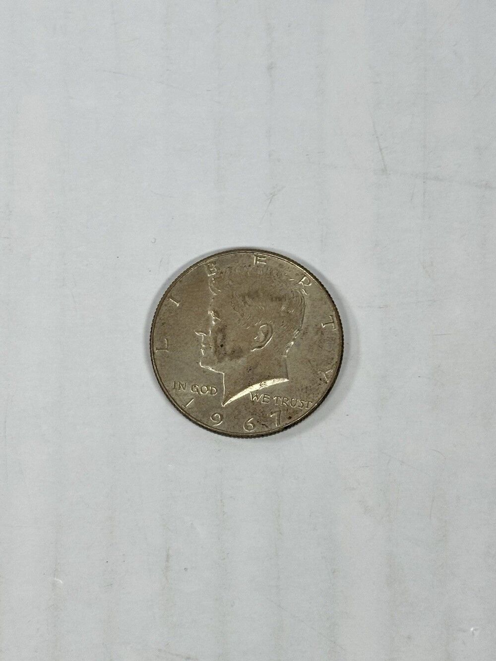 1967 John F. Kennedy Half Dollar Coin